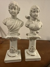 Coppia busti colonna