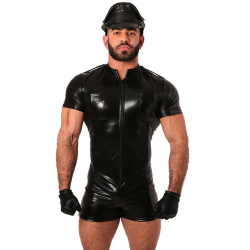 Costume uomo nero - , poliziotto