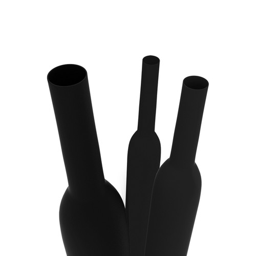 Guaina termorestringente nera - termorestringente,