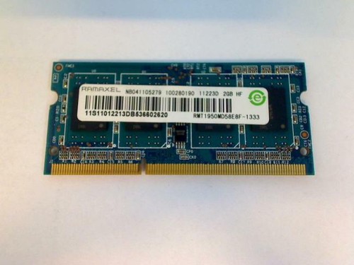 Ram ddr3 1333 sodimm - gb,