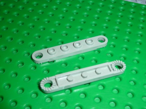 Lego technic oldgray plates - technic,