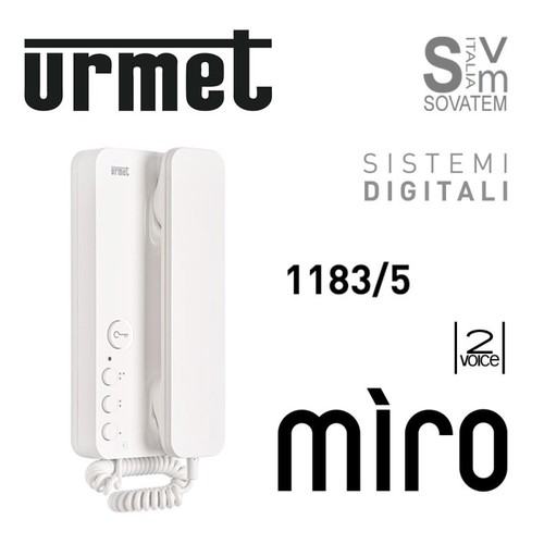 Cornetta citofonica urmet - cornetta,