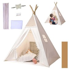 Tipi Tenda per Bambini Cotone