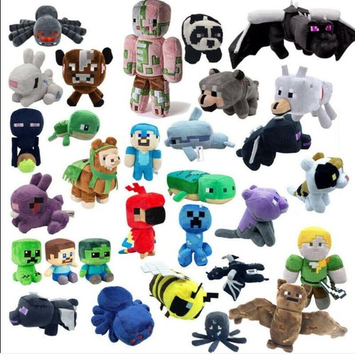Minecraft plushie stuffed - minecraft,