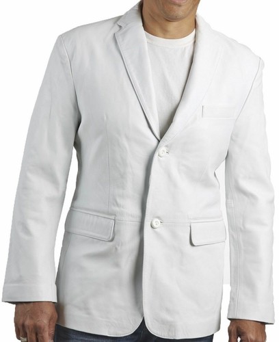 Blazer uomo bianco vera - blazer, in