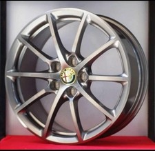 Cerchi Originali Da 17 Alfa Romeo +pneumatici +valvole Pressione Occasione!!!