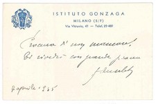 1935 MILANO Via Vitruvio -