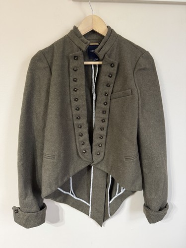 Blazer giacca borchie cappotto