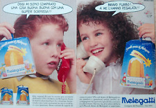 Pubblicità Advertising Werbung Italian Clipping 1989 MELEGATTI PANDORO PANETTONE