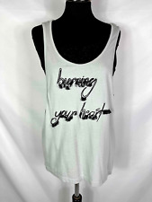 TRUSSARDI Canotta Maglietta Gilet Donna Cotone Lurex Woman T-Shirt Sz.S - 42