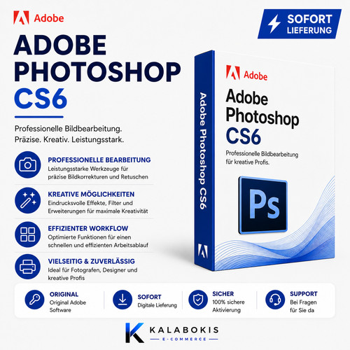 Adobe photoshop cs6 lebenslang - photoshop,