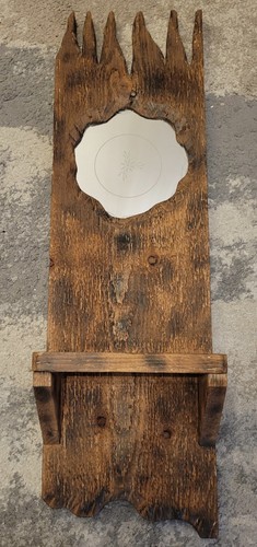 Scaffale sospeso vintage - , legno