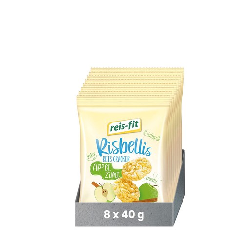 Risbellis mela cannella 8x40g - mela,