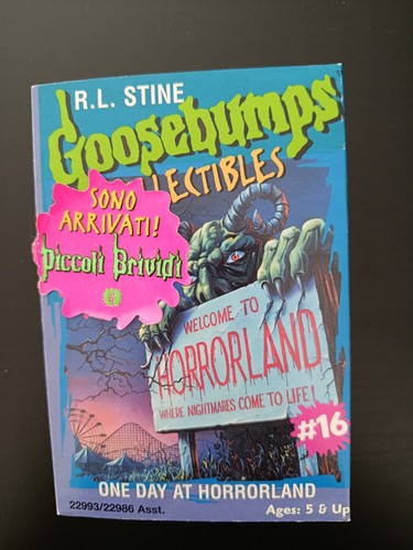 Goosebumps collectibles - goosebumps,
