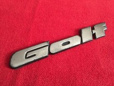 VOLKSWAGEN VW GOLF LOGO SIGLA EMBLEMA FREGIO STEMMA SCRITTA TARGHETTA BADGE NOME