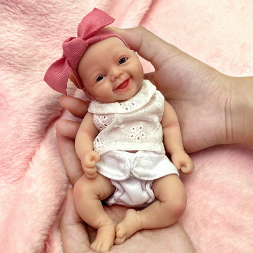 Bambole bebe reborn mini - bambole,