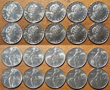 [MREP0130S] REPUBBLICA ITALIANA [Gig.162] 50LIRE[Ac] 1973 Lotto di 10 monete FDC