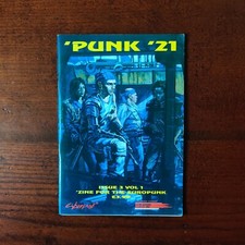 Cyberpunk 2020 Punk '21 Zine issue 3 2077 RARE talsorian rpg gdr roleplay