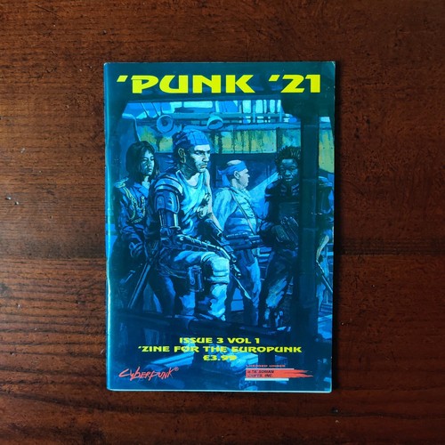 Cyberpunk 2020 punk zine - cyberpunk,