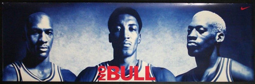 Poster basket nike bull - basket,
