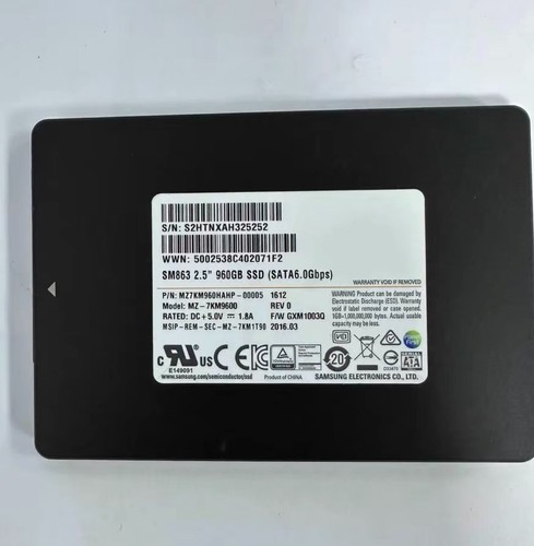 Samsung sm863 960 - sata, 6