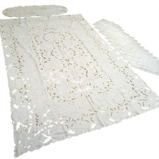 Tovaglia lino ricamata