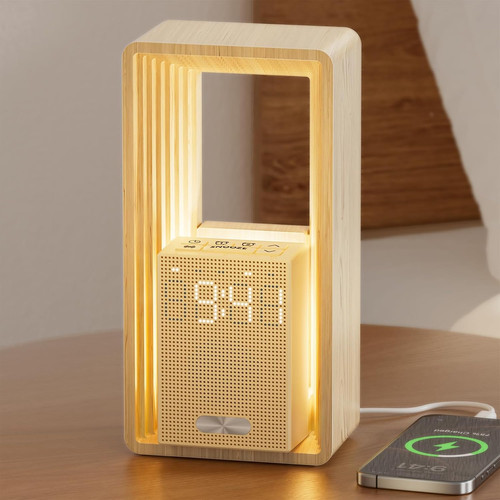 Lampada comodino con - comodino, porta