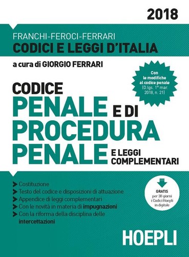 Codice penale procedura - codice, di