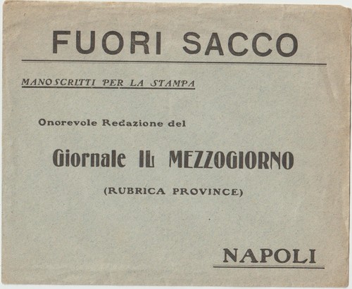 Italia fuori sacco nuova - fuori,