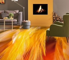 3D piuma gialla FZ1801