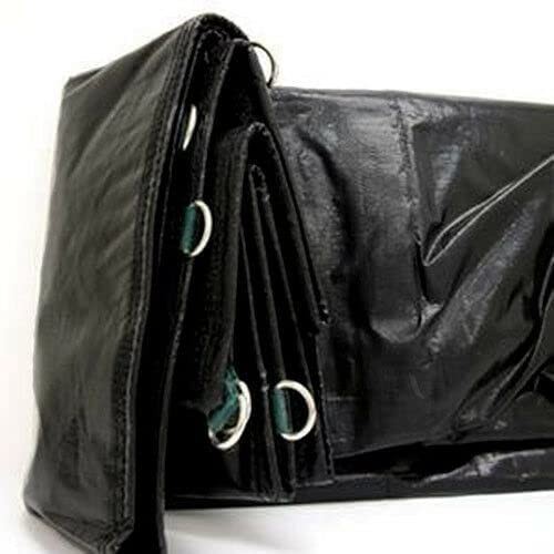 Black truck tarp hauling - black,