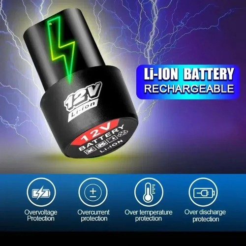 Batteria litio 12v 2ah 76mm - 2ah,