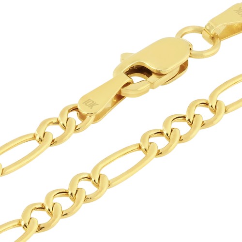 10k oro giallo - 10k, figaro