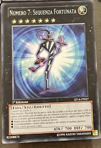 Numero 7 sequenza - yu-gi-oh!,