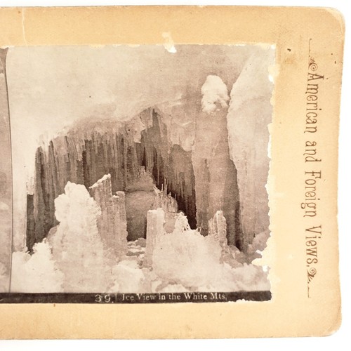 White mountains ice cave - ice,
