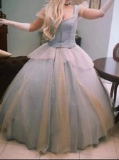 Abito Cenerentola Cosplay Sartoriale Nuovo