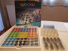 Originale Gioco Sudoku in vetro Completo 100% Ed. Multilingue n°162 pedine
