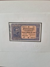 Banconota 5 Lire Umberto I°
