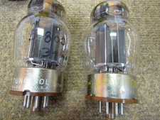 Coppia Piastre Tung-Sol 6550