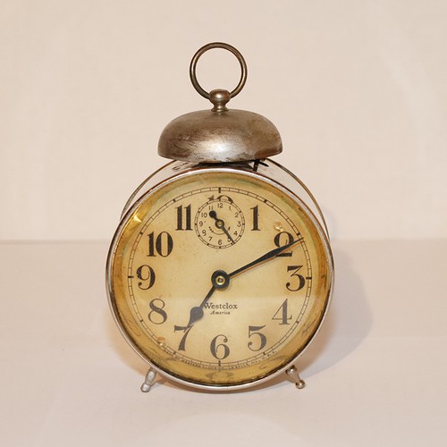 Vintage westclox america alarm - vintage,