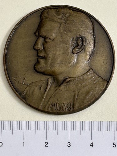 Milan nereo rocco - nereo, medaglia