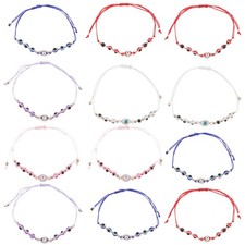 12 Pezzi Bracciali Perline