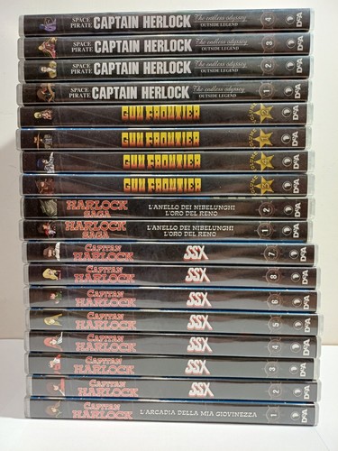 Lotto dvd capitan harlock - dvd,