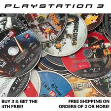 Loose PS3 Games - Buy 3 & Get