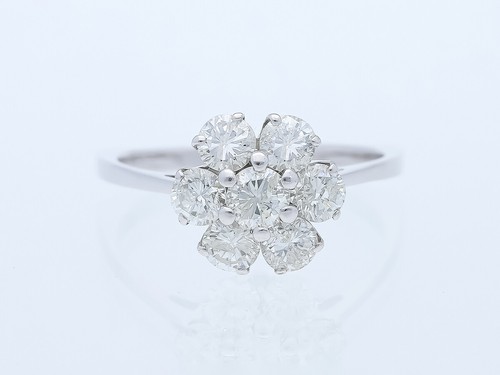 Anello vintage diamanti 50 - vintage,