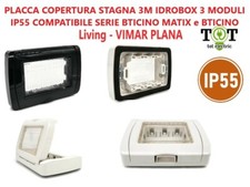 Placca copertura stagna ip55 - placca,