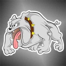 adesivo  bulldog english cane dog sticker aufkleber autocollant pegatina
