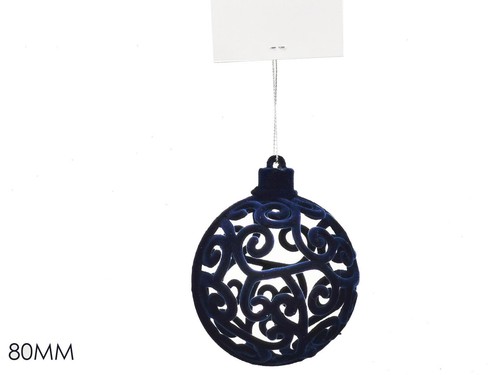 Palla velluto blu - cm,