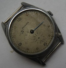 Moeris mens wristwatch nickel