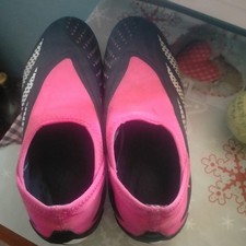 scarpini da calcio Adidas predator, numero 43, colore nero e viola, usati solo 2